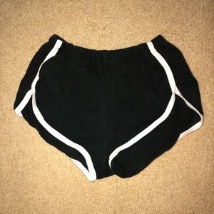 Women’s Black booty shorts